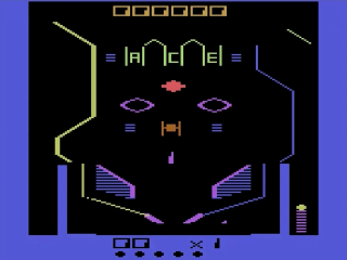 Bumper Bash title screen for Atari 2600